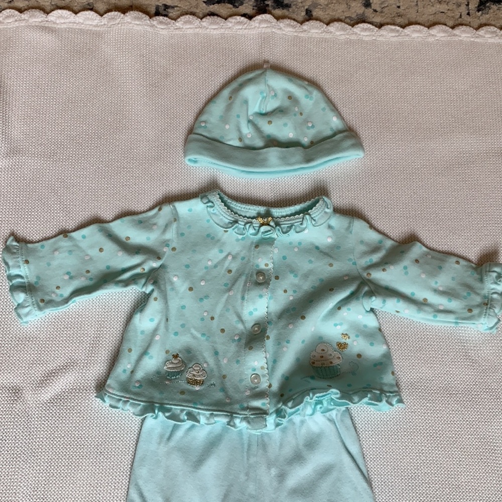 Little Me Polka Dot Set, 3 months
